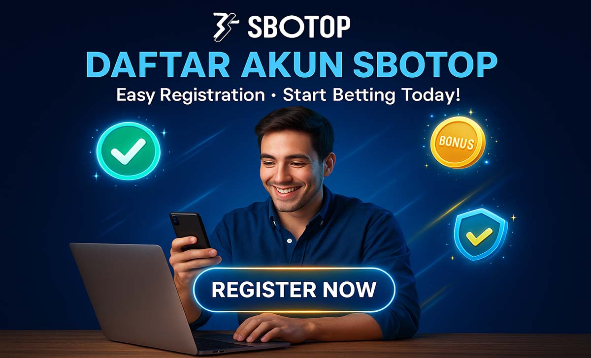 Daftar Akun SBOTOP dengan Cepat