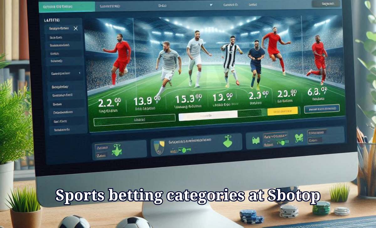 Sports betting categories at SBOTOP